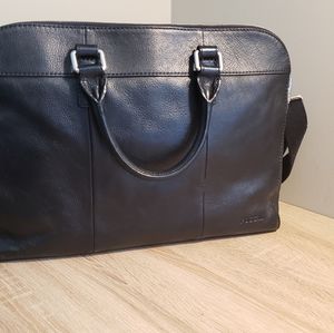 Fossil leather briefcase